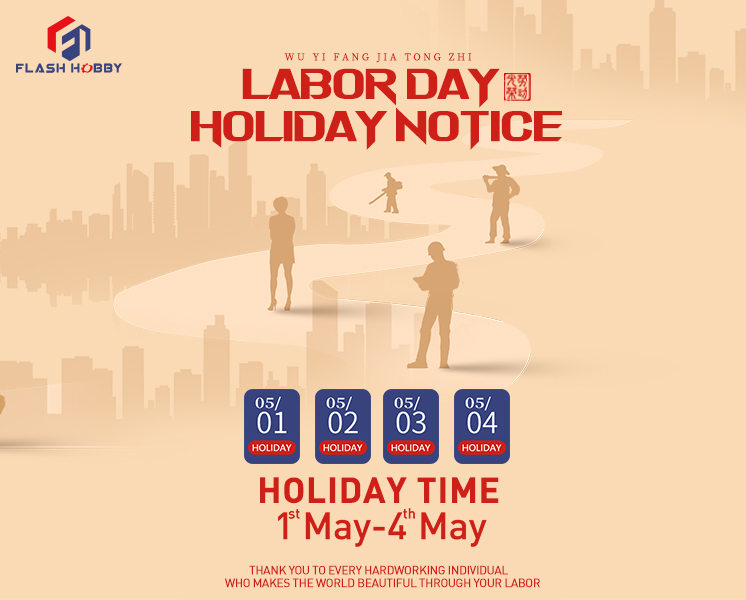 Flash Hobby Labor Holiday-aankondiging